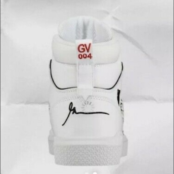 K Swiss Gary Vee 004 Mid White Black Womens Sneakers Size 8 - Picture 6 of 8